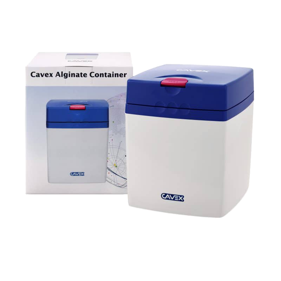 Cavex Alginatbehälter blau