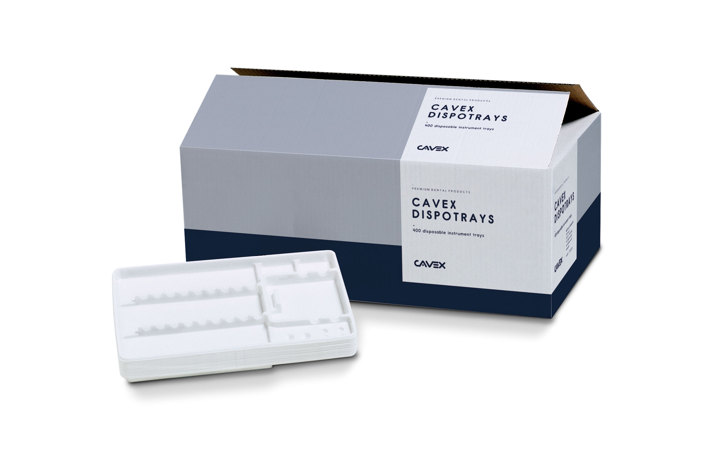 Cavex Dispotrays | 400 Stück
