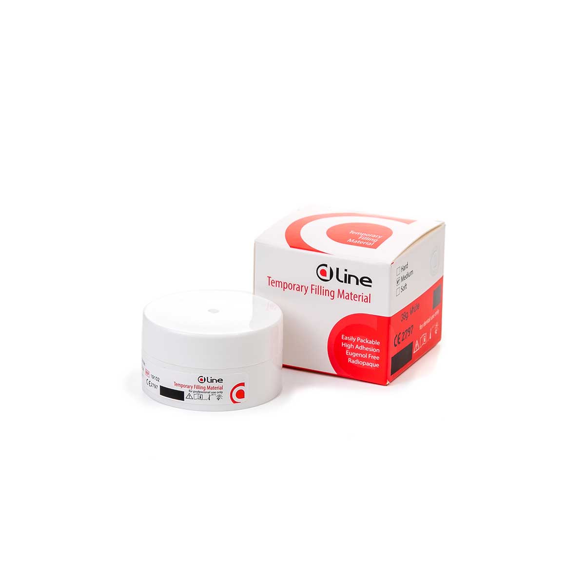 DLine Temporary Filling Material, 38g | weiss
