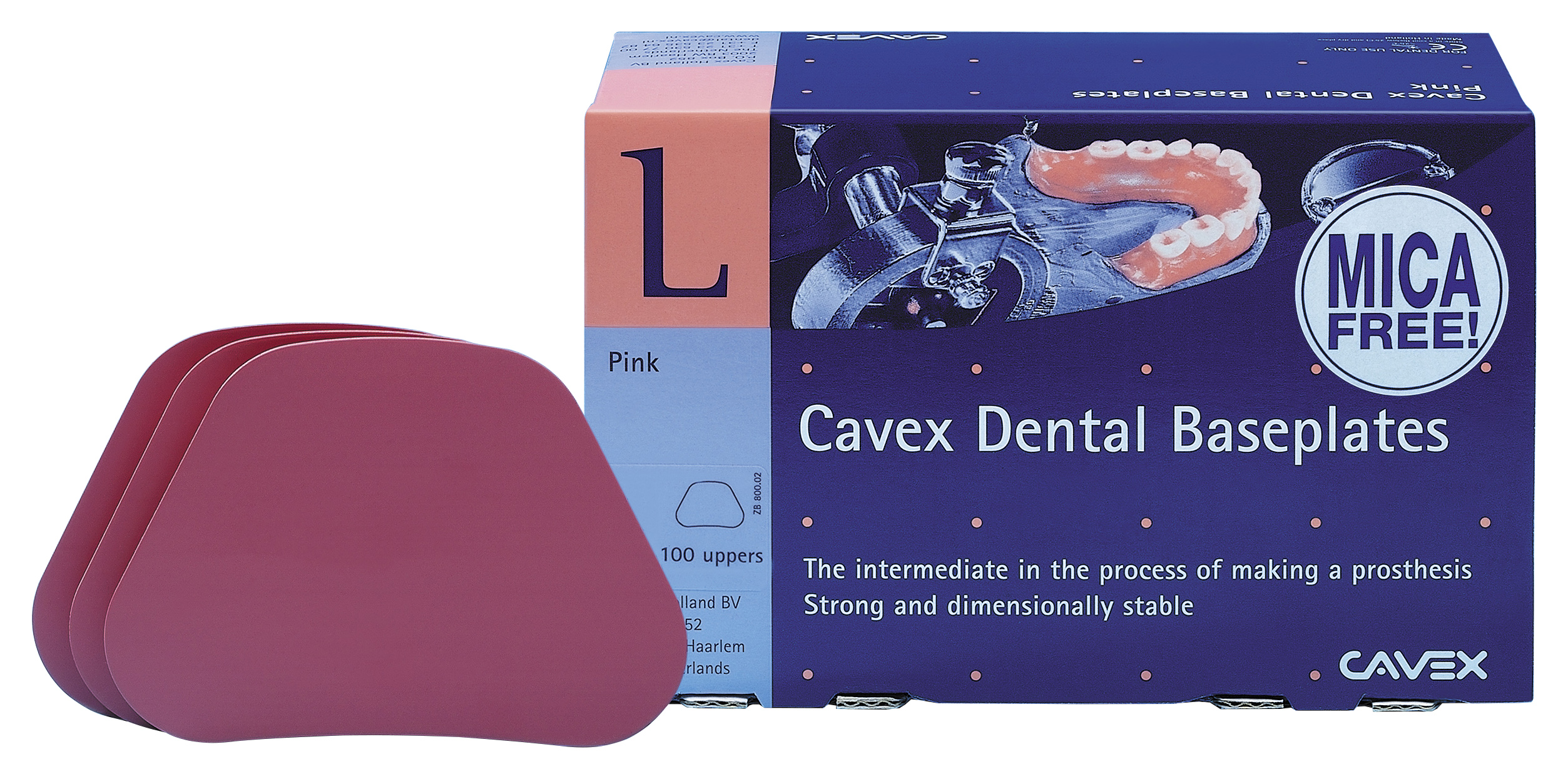 Cavex Shellac Basisplatten mica-free