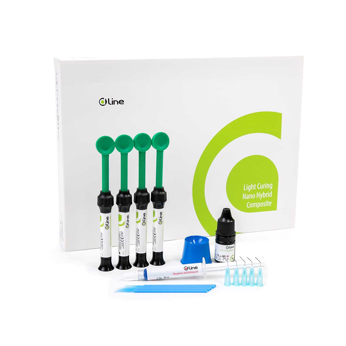 DLine Lichthärtendes Nano Hybrid Komposit Starterkit