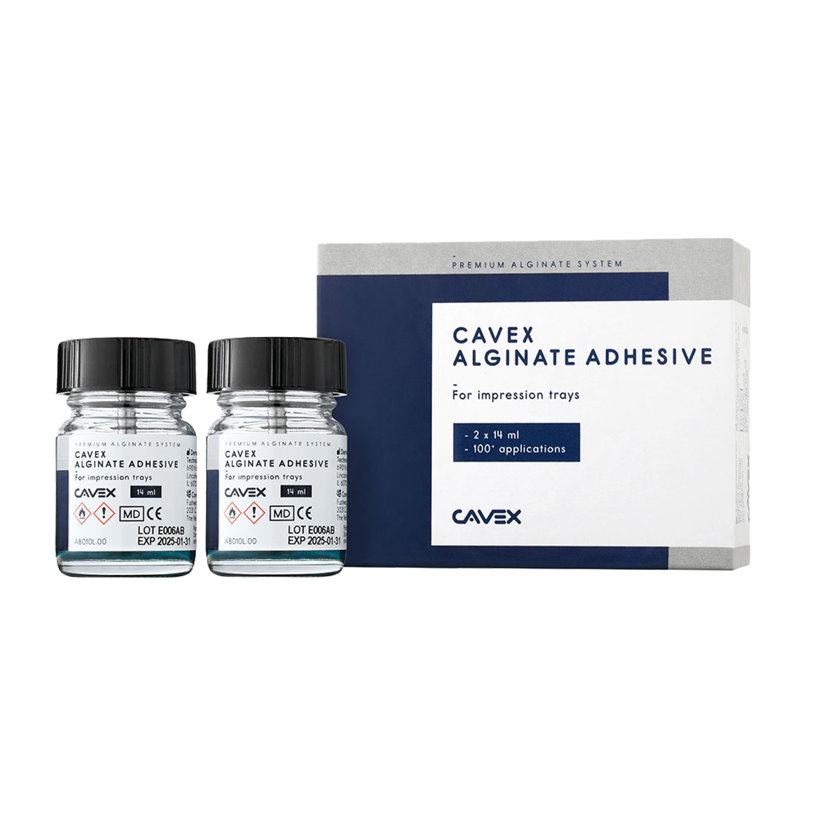 Cavex Alginat Adhäsiv 2 x 14 ml