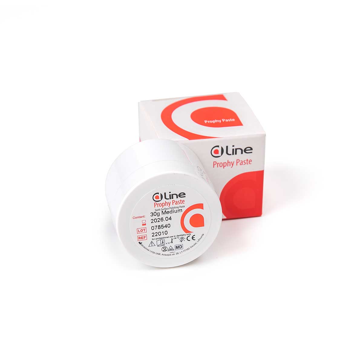 DLine Prophy Paste ohne Öl, mit Geschmack, Mikroplastikfrei